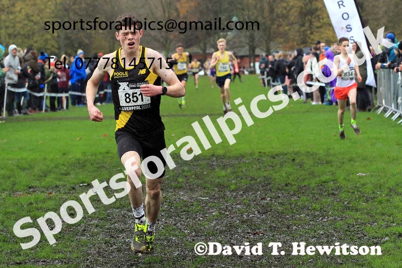 Mens Under-17s, 2022 British Athletics Cross Challenge, Sefton Park, Liverpool.  Photo: David T. Hewitson/Sports for All Pics